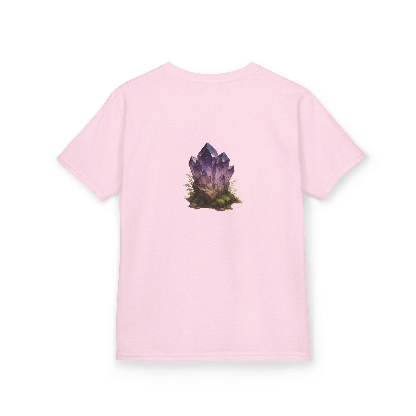 February Amethyst Kids Heavy Tee — Sincerity, Faith, Loyalty