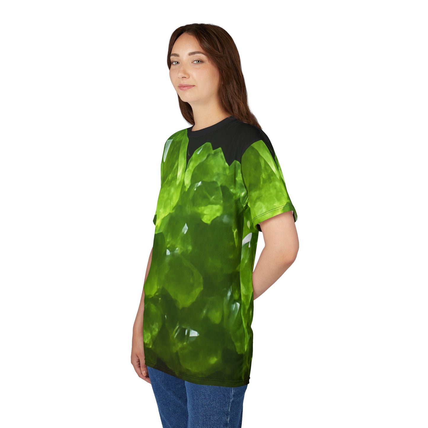 Tee Peridot Graphic - Renewal, Well-being, Emotional Cleansing,