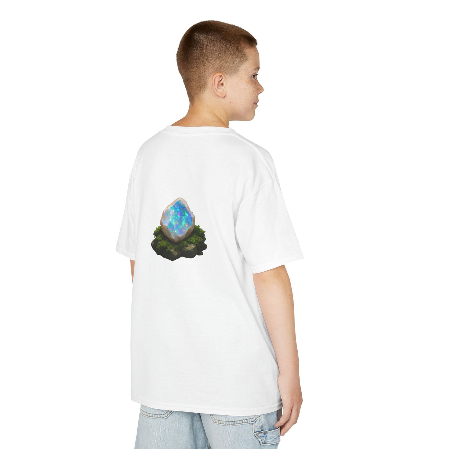 June Moonstone Kids Heavy Tee - Balance, Hope, Abundance