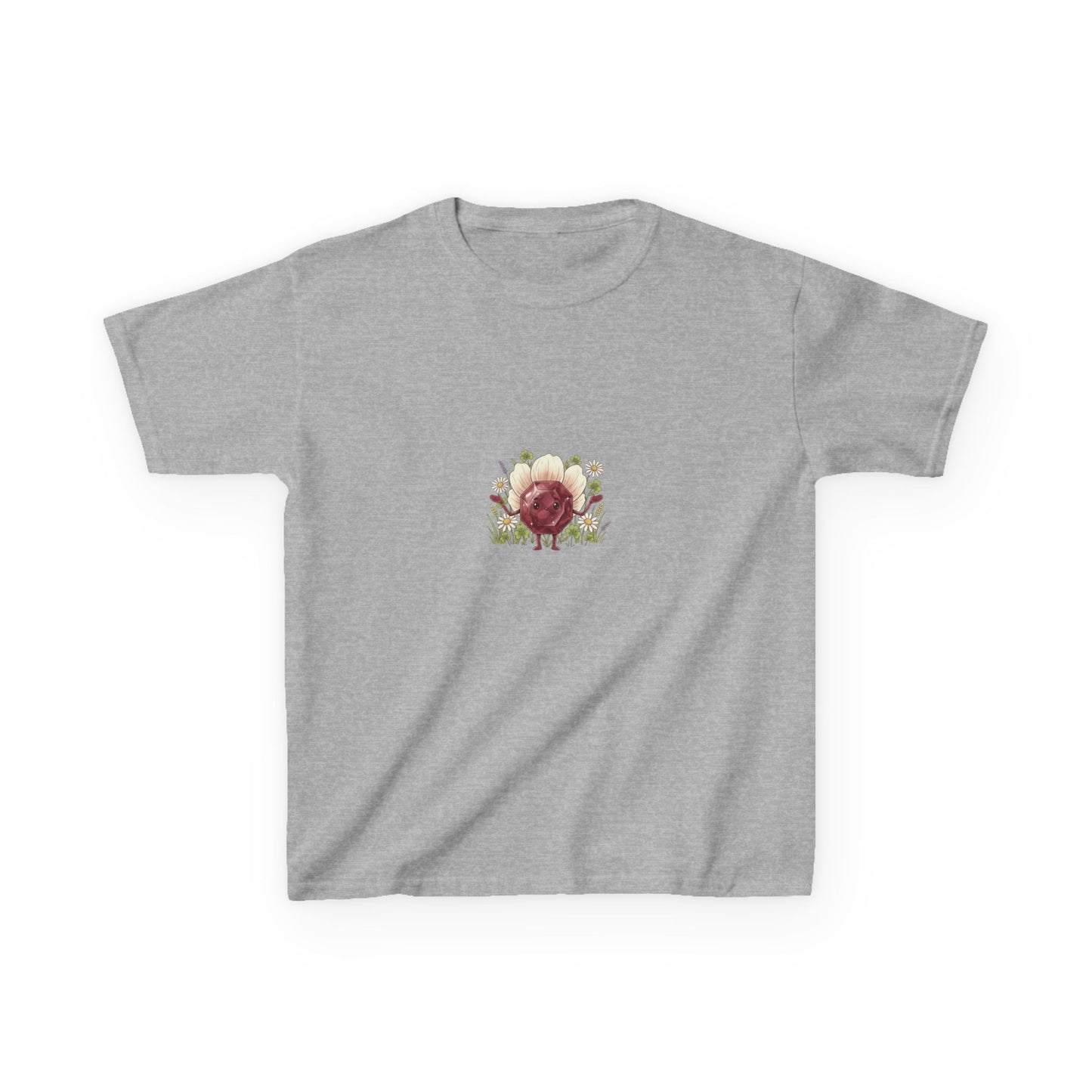 January Garnet Kids Heavy Tee - Sincerity, Faith, Loyalty