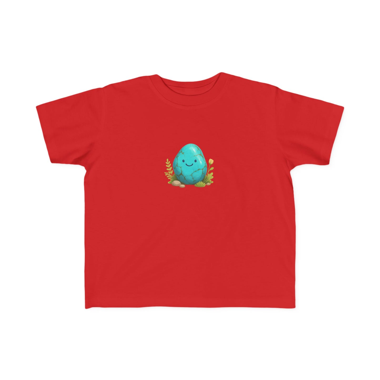 December Turquoise Toddler Tee - Peace, Protection, Luck