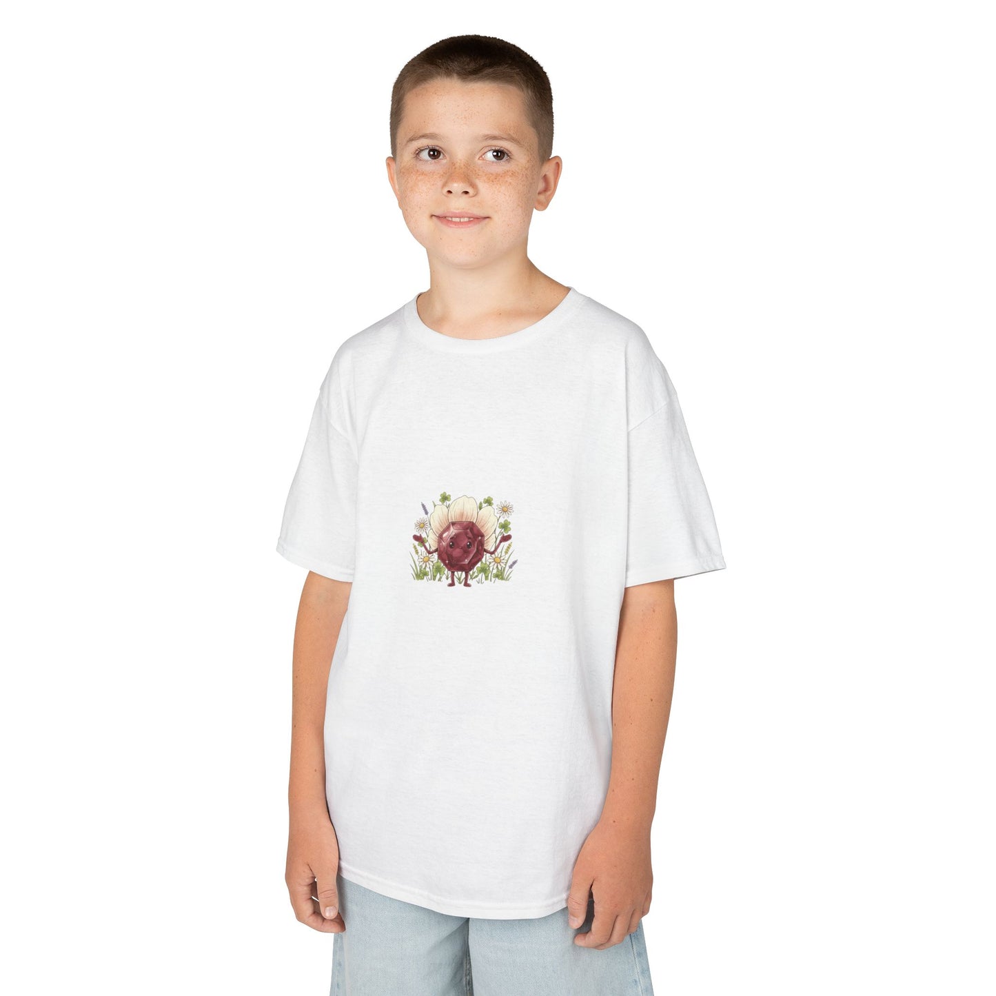 January Garnet Kids Heavy Tee - Sincerity, Faith, Loyalty