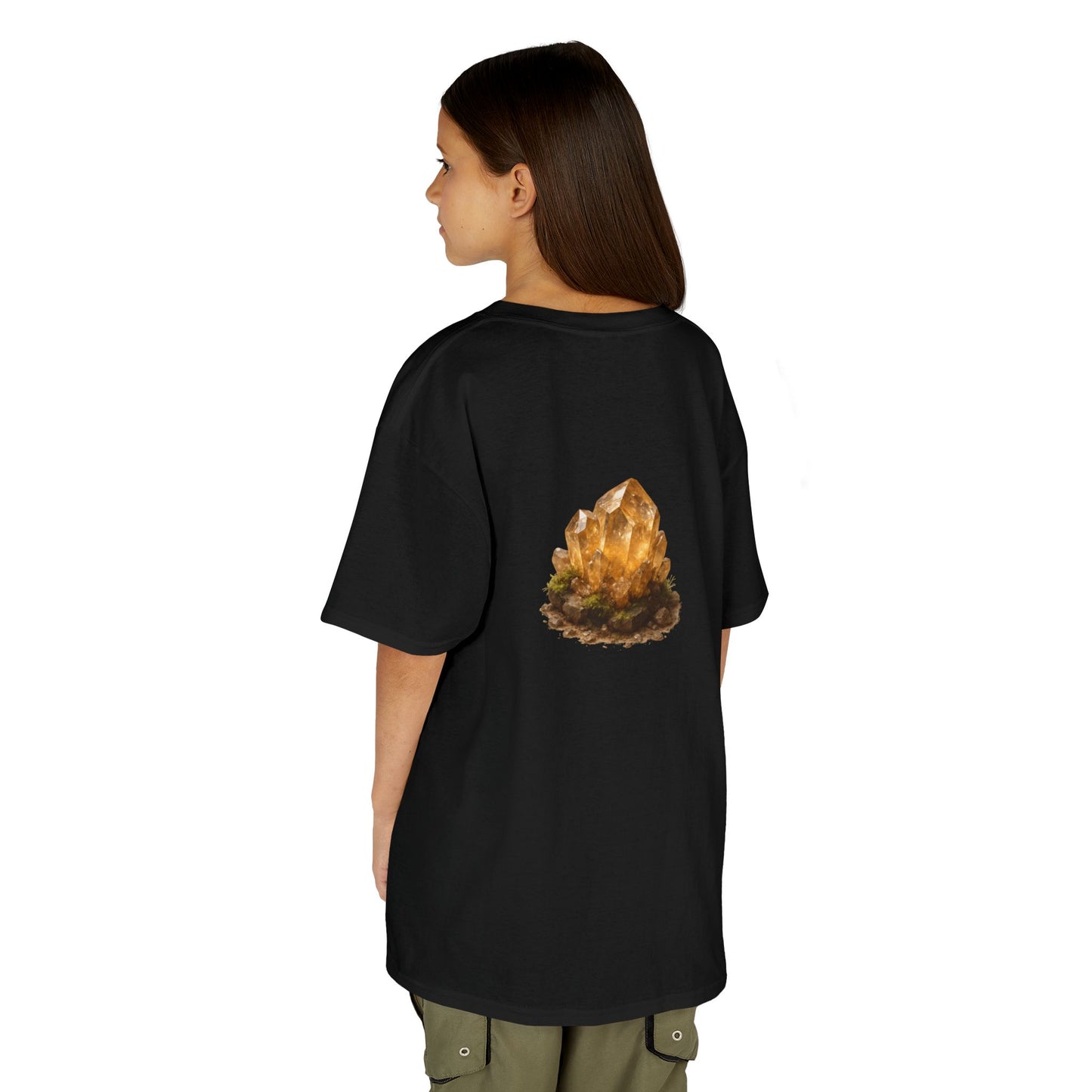 November Citrine Kids Heavy Tee - Serenity, Truth, Strength