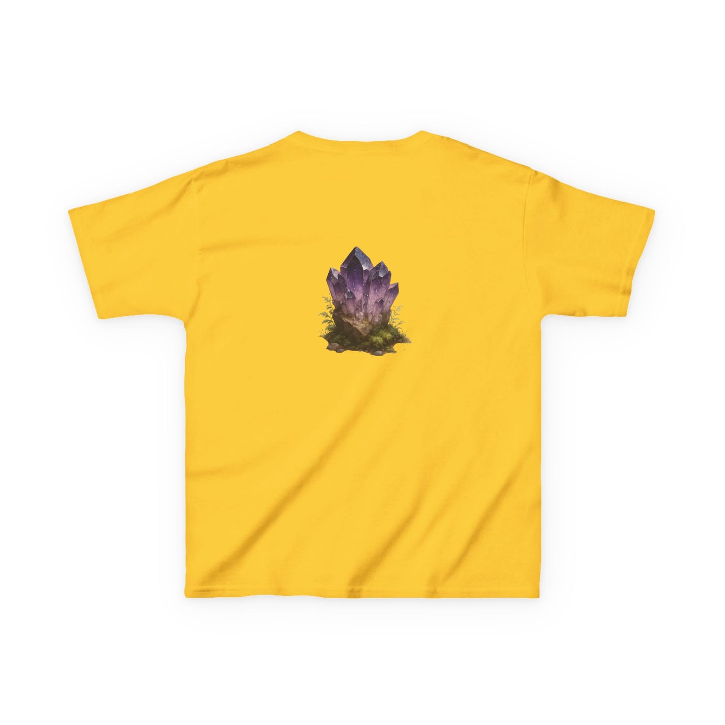 February Amethyst Kids Heavy Tee — Sincerity, Faith, Loyalty