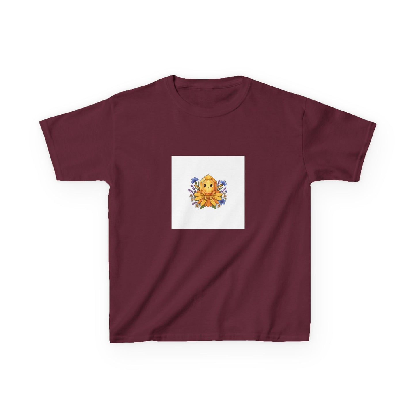 November Citrine Kids Heavy Tee - Serenity, Truth, Strength