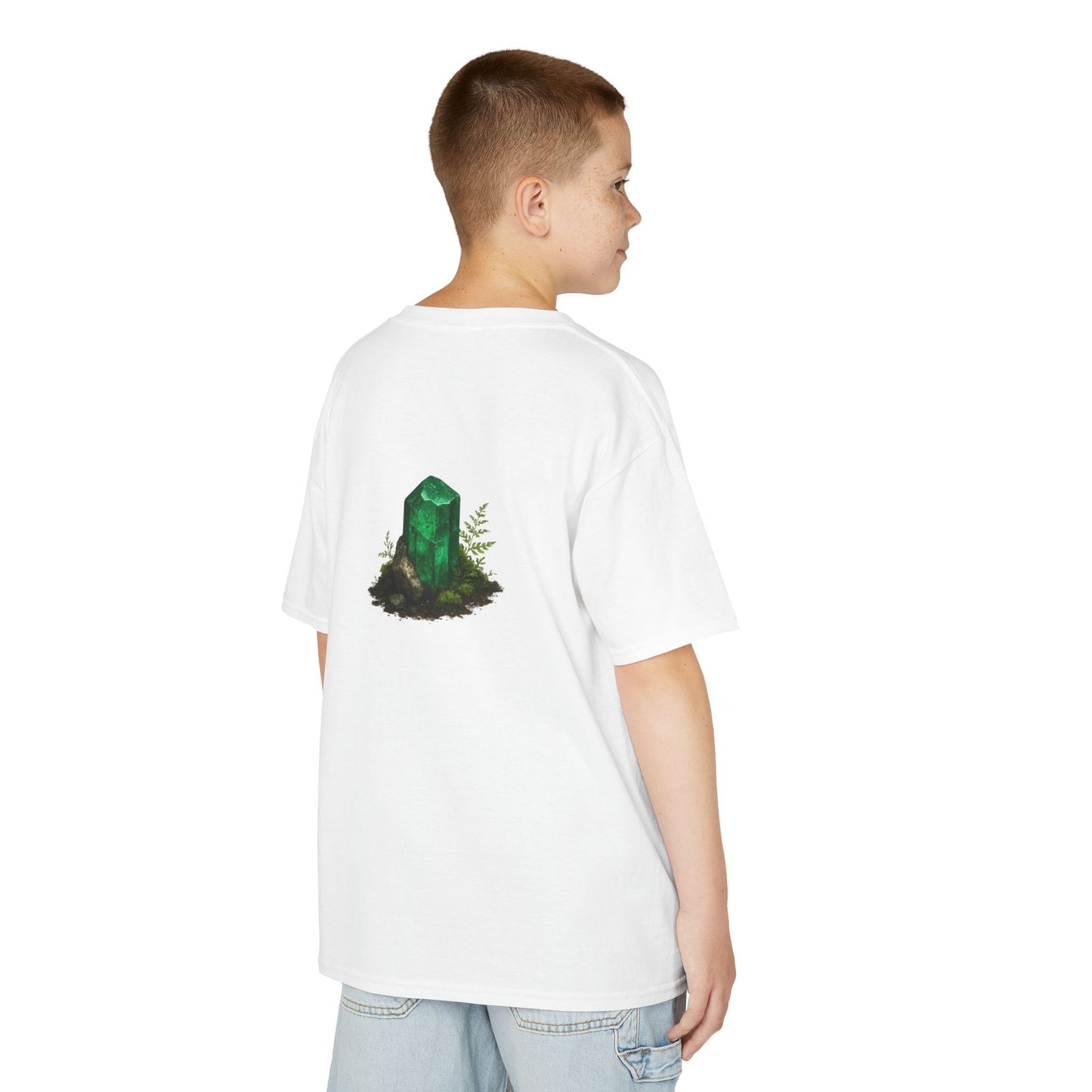 May Emerald Kids Heavy Tee - Balance, Harmony, Healing