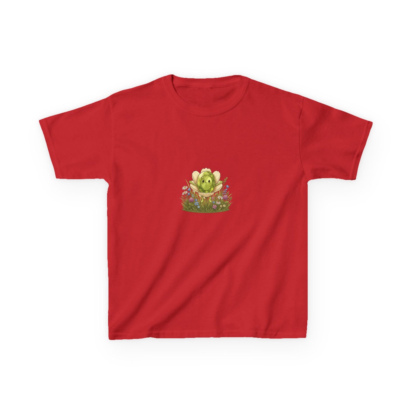 August Peridot Kids Heavy Tee - Growth, Renewal, Positivity
