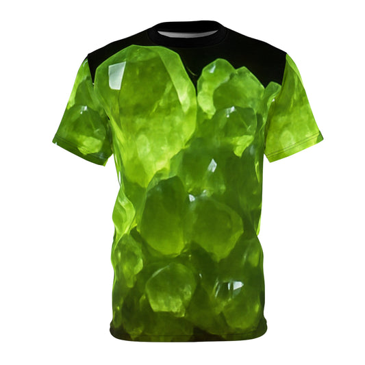 Tee Peridot Graphic - Renewal, Well-being, Emotional Cleansing,