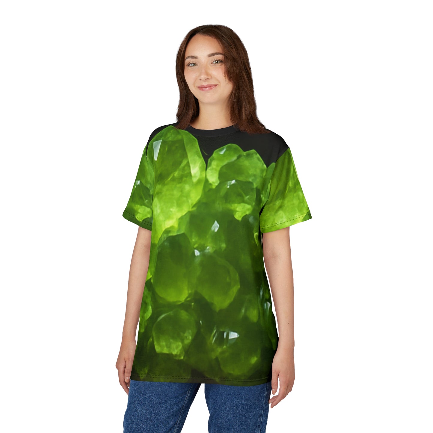 Tee Peridot Graphic - Renewal, Well-being, Emotional Cleansing,