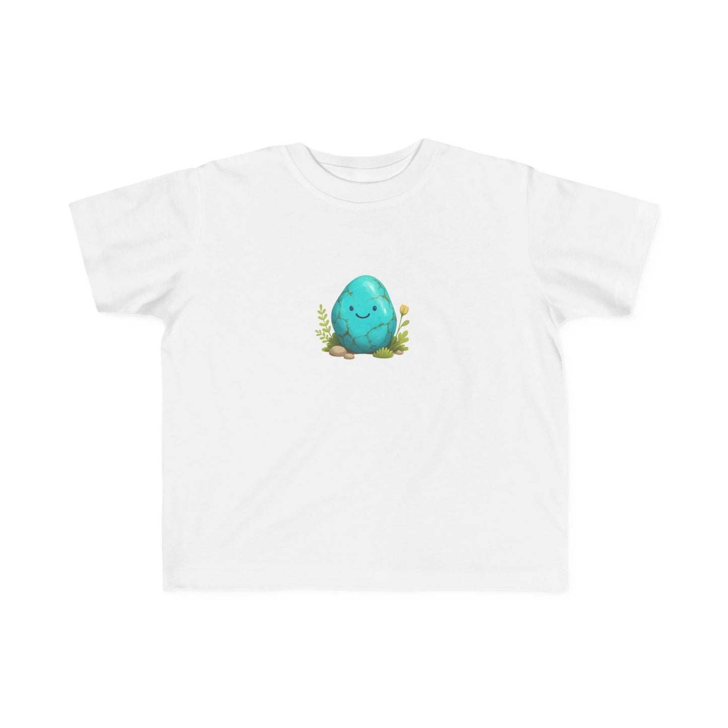 December Turquoise Toddler Tee - Peace, Protection, Luck