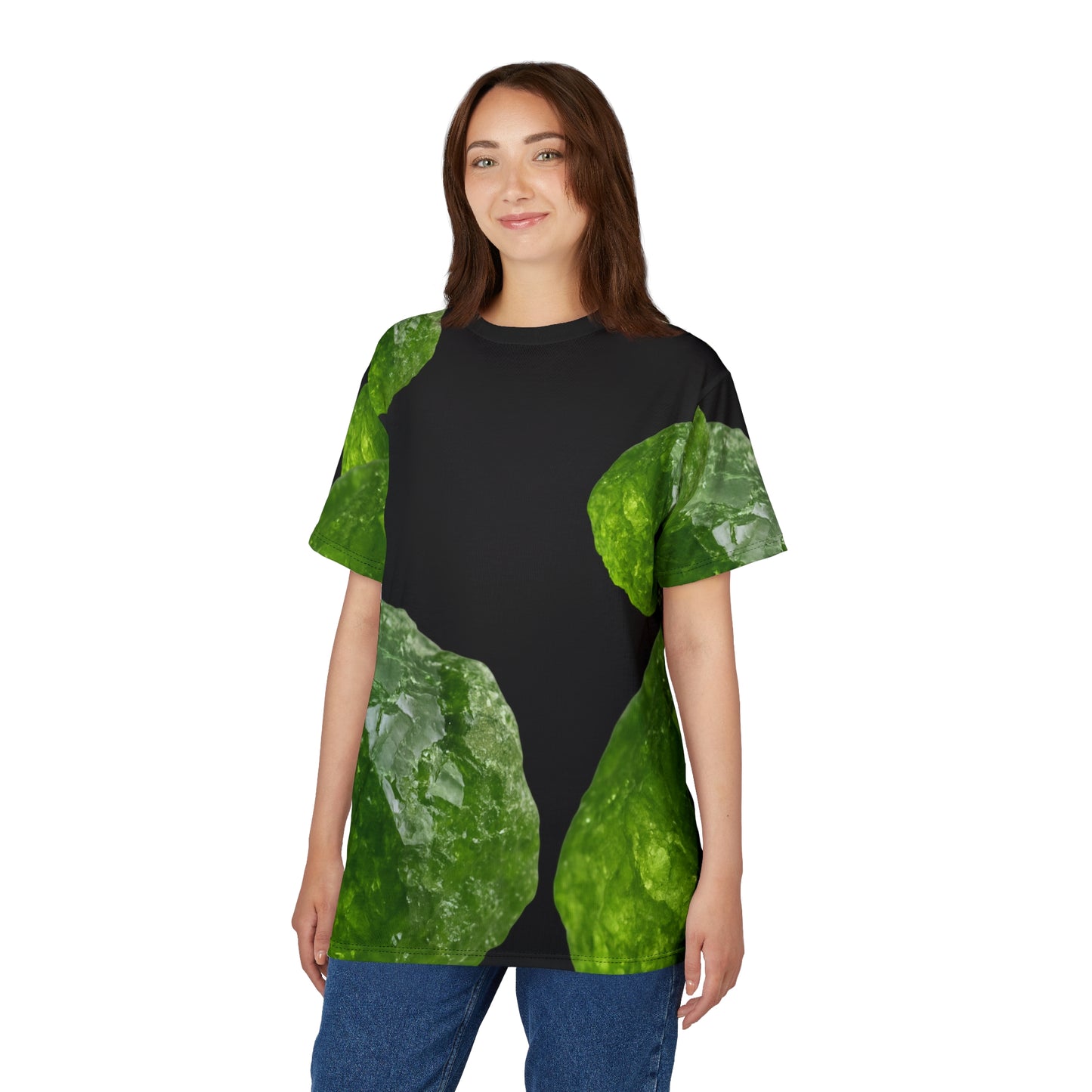 Tee Peridot Natural Graphic - Renewal, Creativity, Emotional Cleansing