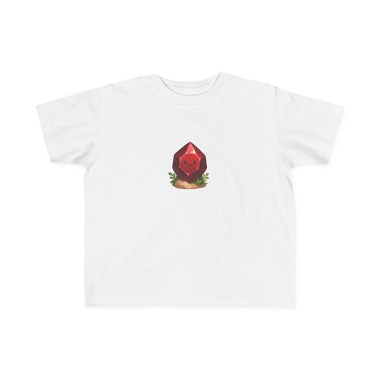 January Garnet Toddler Tee — Sincerity, Faith, Loyalty