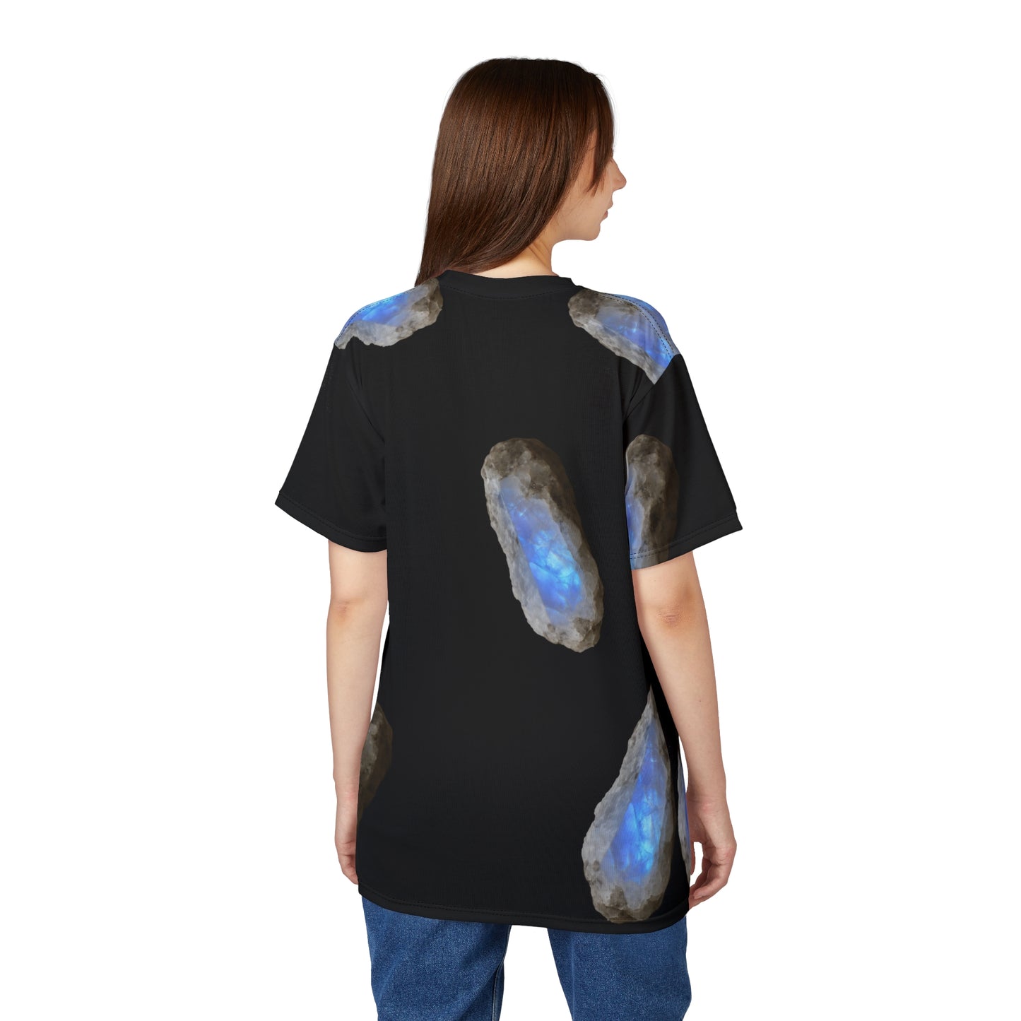 Tee Moonstone Natural Graphic - Balance, Intuition, New Beginnings