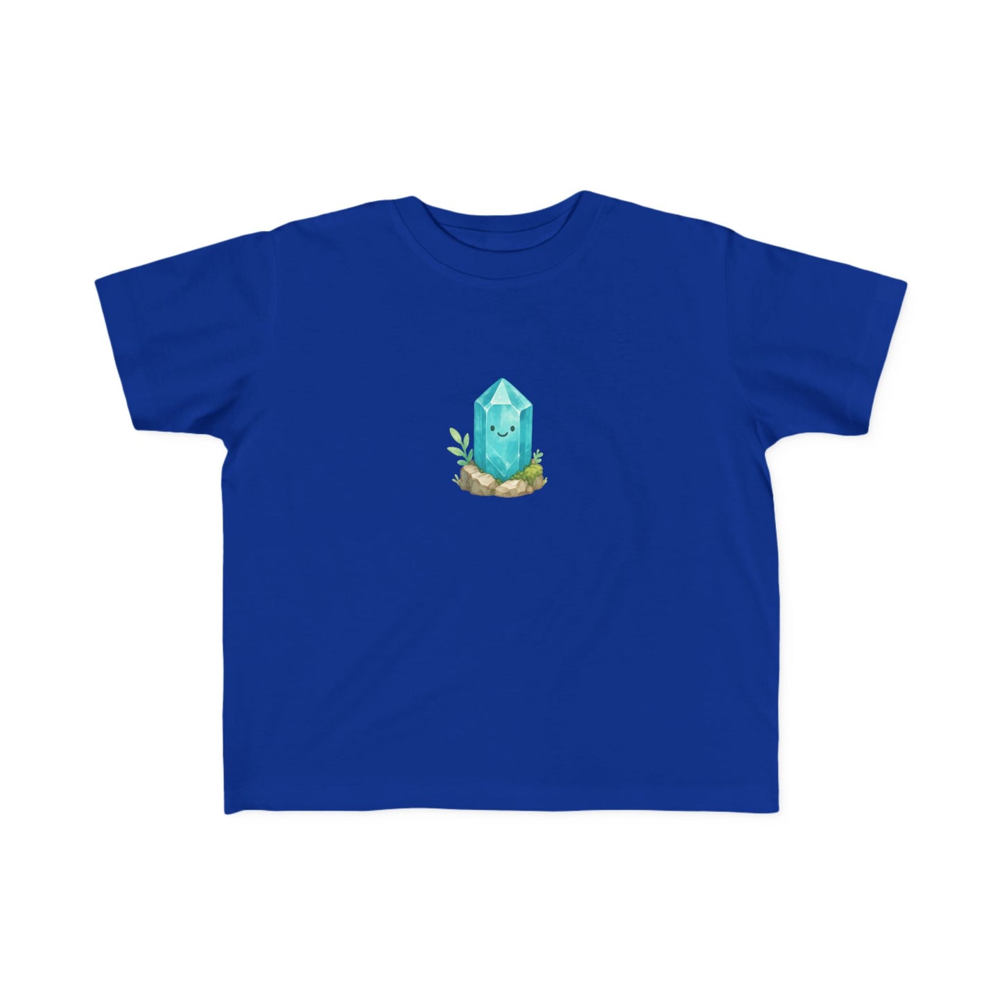 March Aquamarine Toddler Tee — Sincerity, Faith, Loyalty