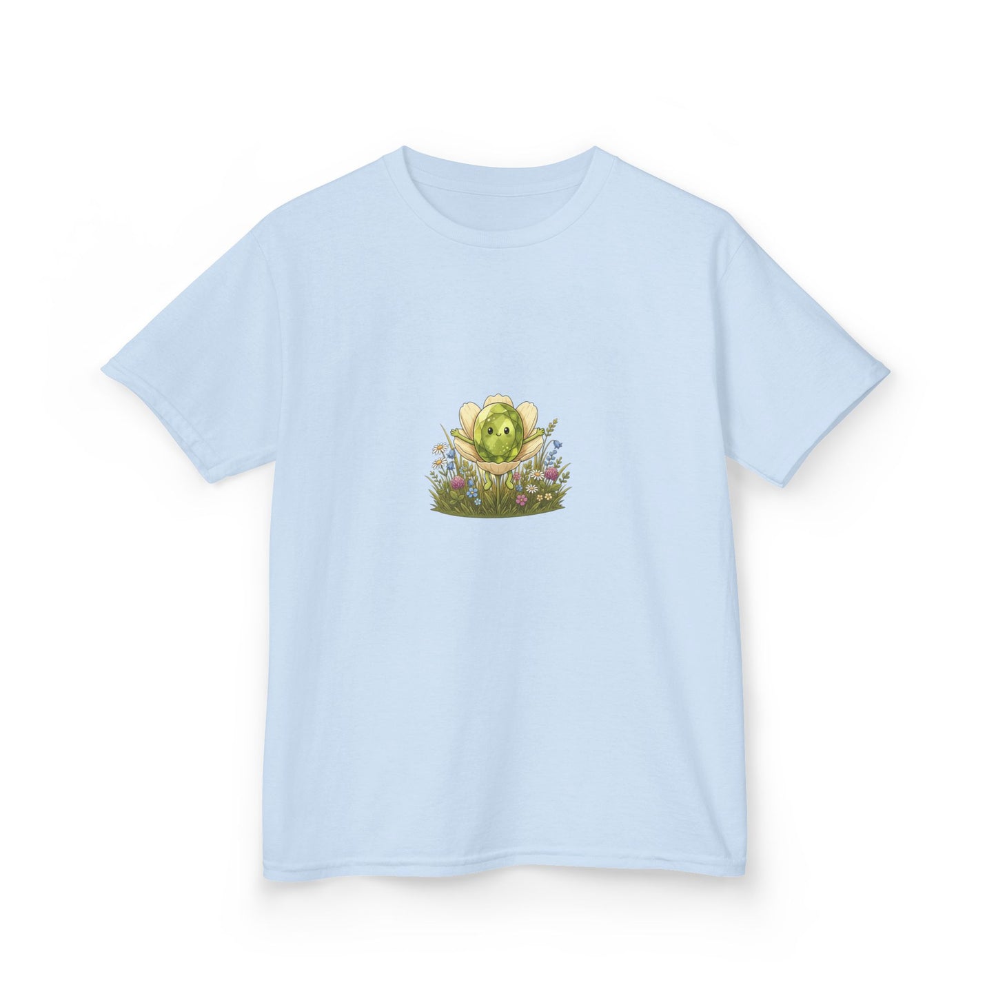 August Peridot Kids Heavy Tee - Growth, Renewal, Positivity