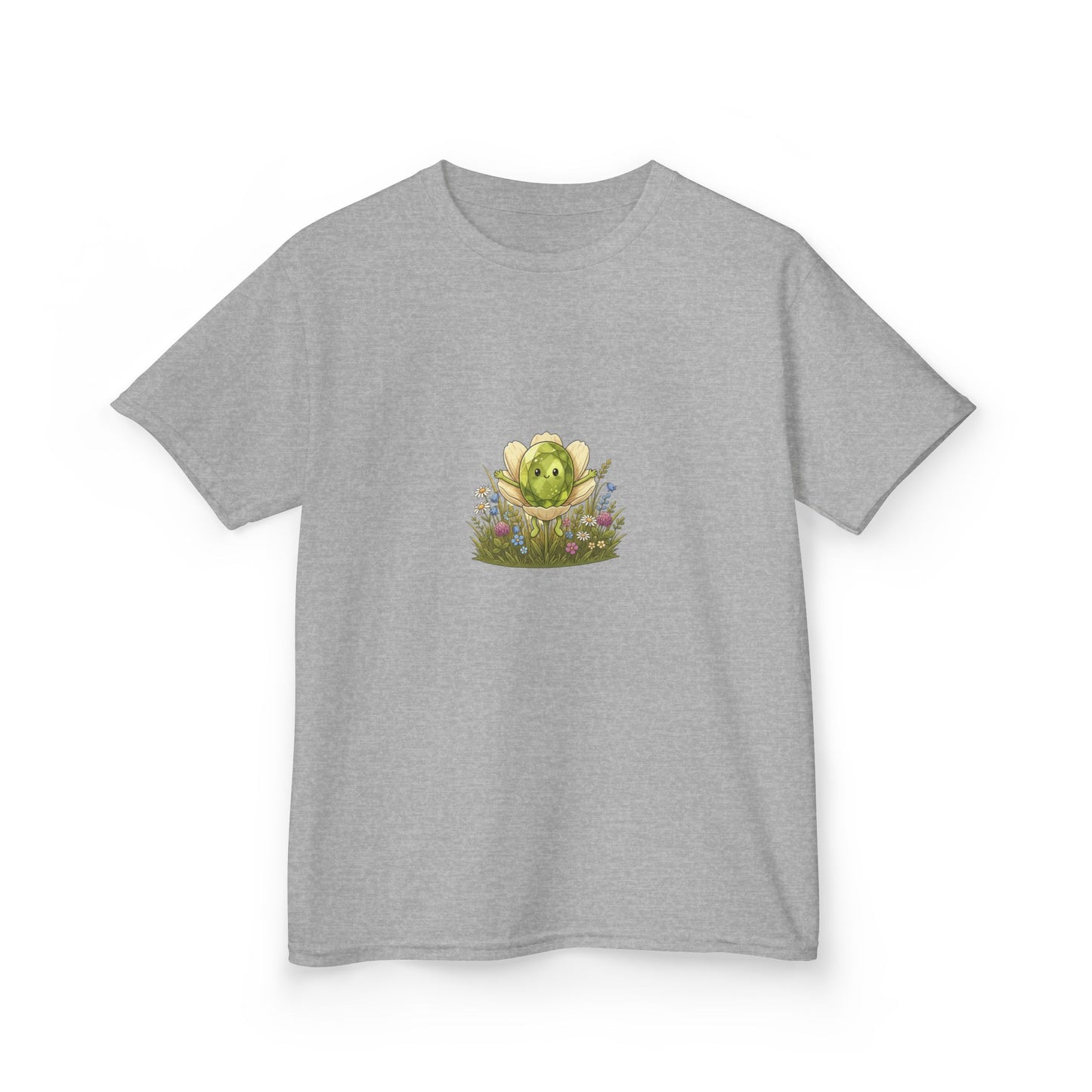 August Peridot Kids Heavy Tee - Growth, Renewal, Positivity