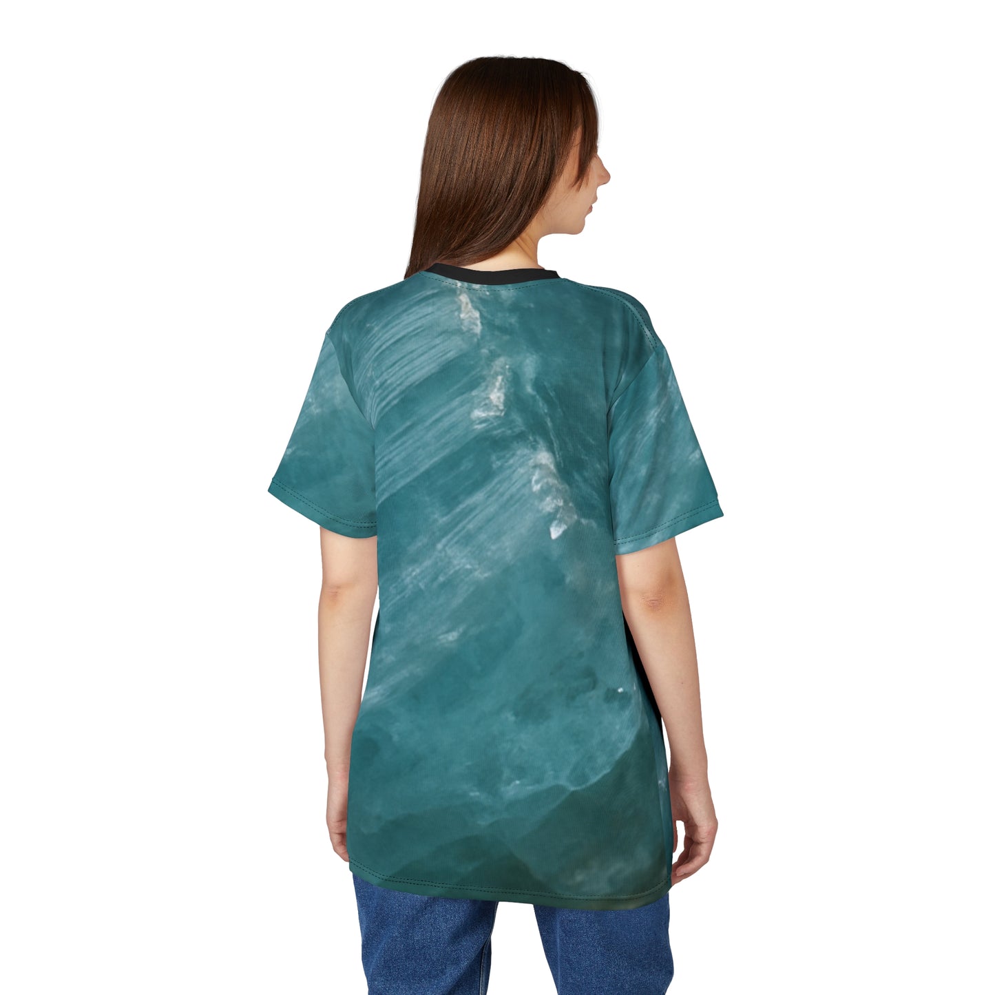 Tee Aquamarine Graphic - Serenity, Clear Communication, Trust