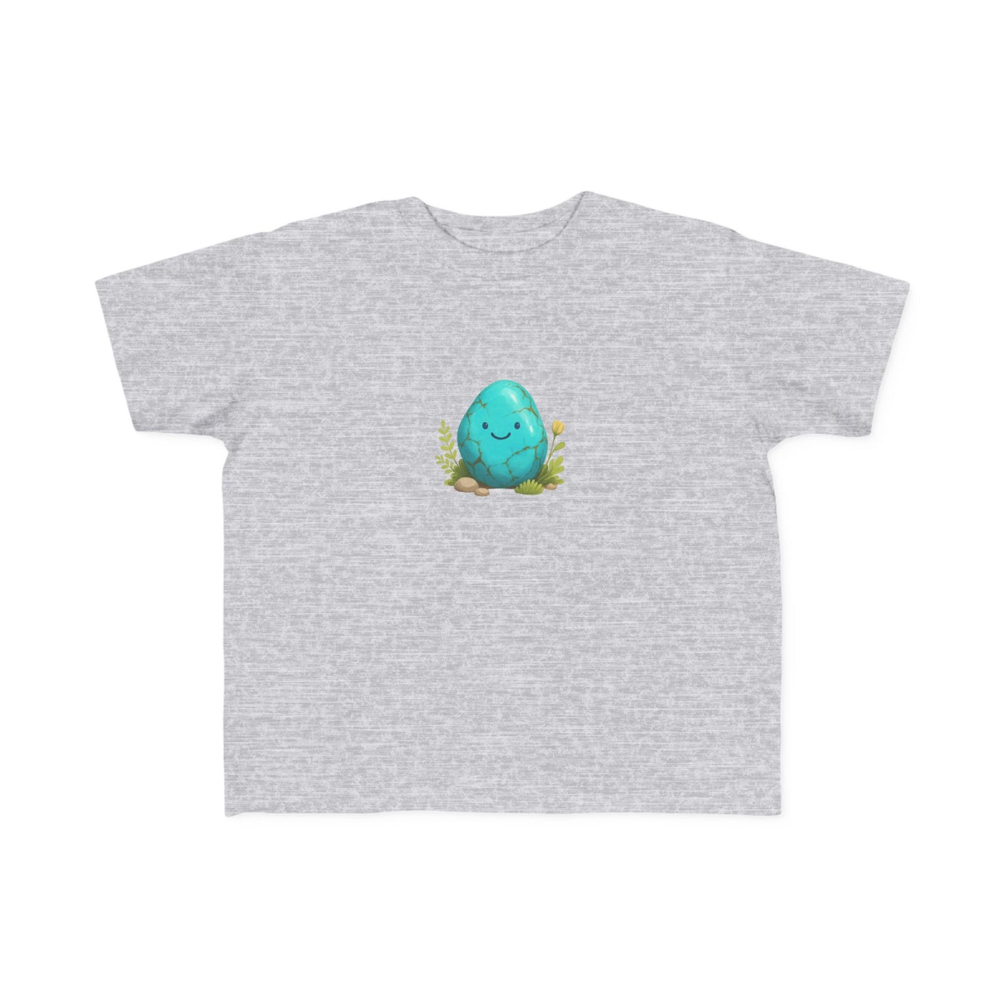 December Turquoise Toddler Tee - Peace, Protection, Luck