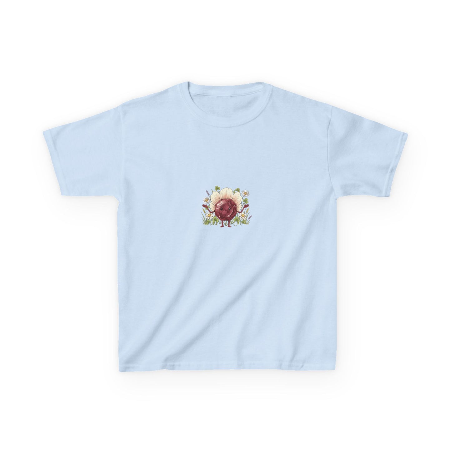 January Garnet Kids Heavy Tee - Sincerity, Faith, Loyalty