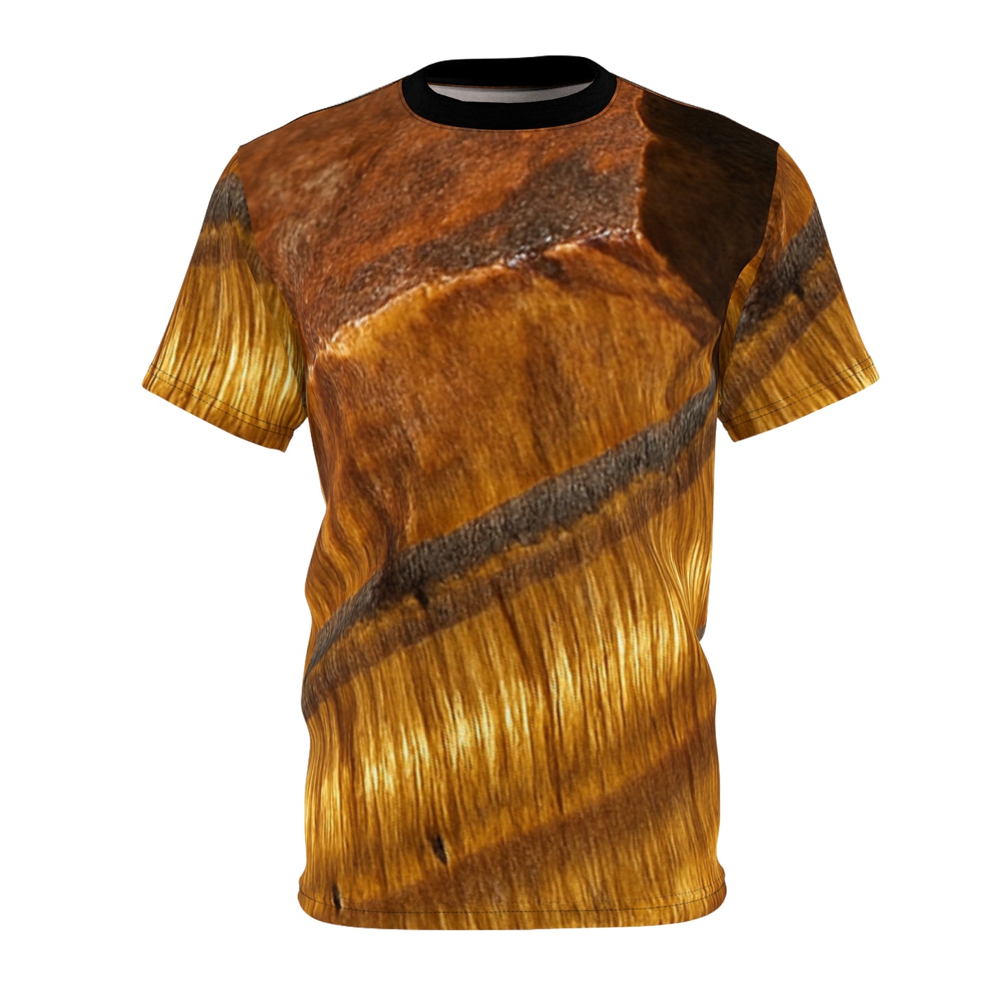 Tee Tigers Eye Natural Graphic - Confidence, Grounding, Emotional Stability