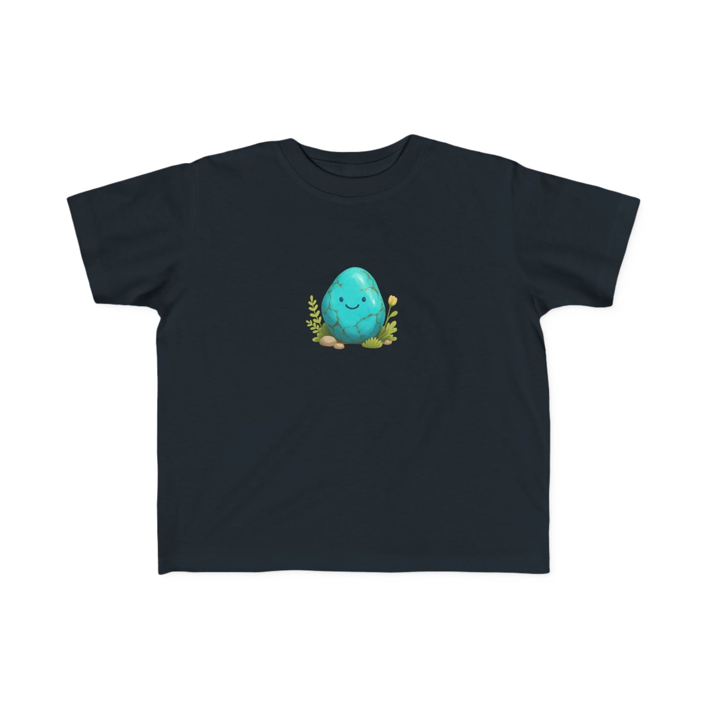 December Turquoise Toddler Tee - Peace, Protection, Luck