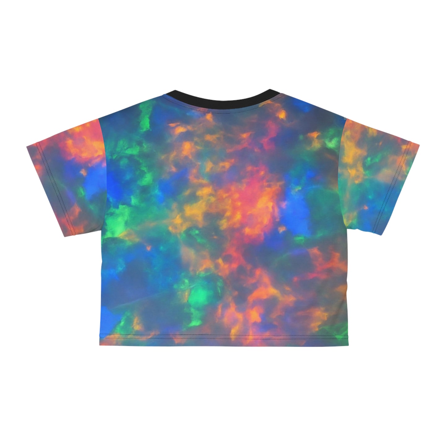 Crop Tee Opal Natural — Creativity, Hope, Inspiration