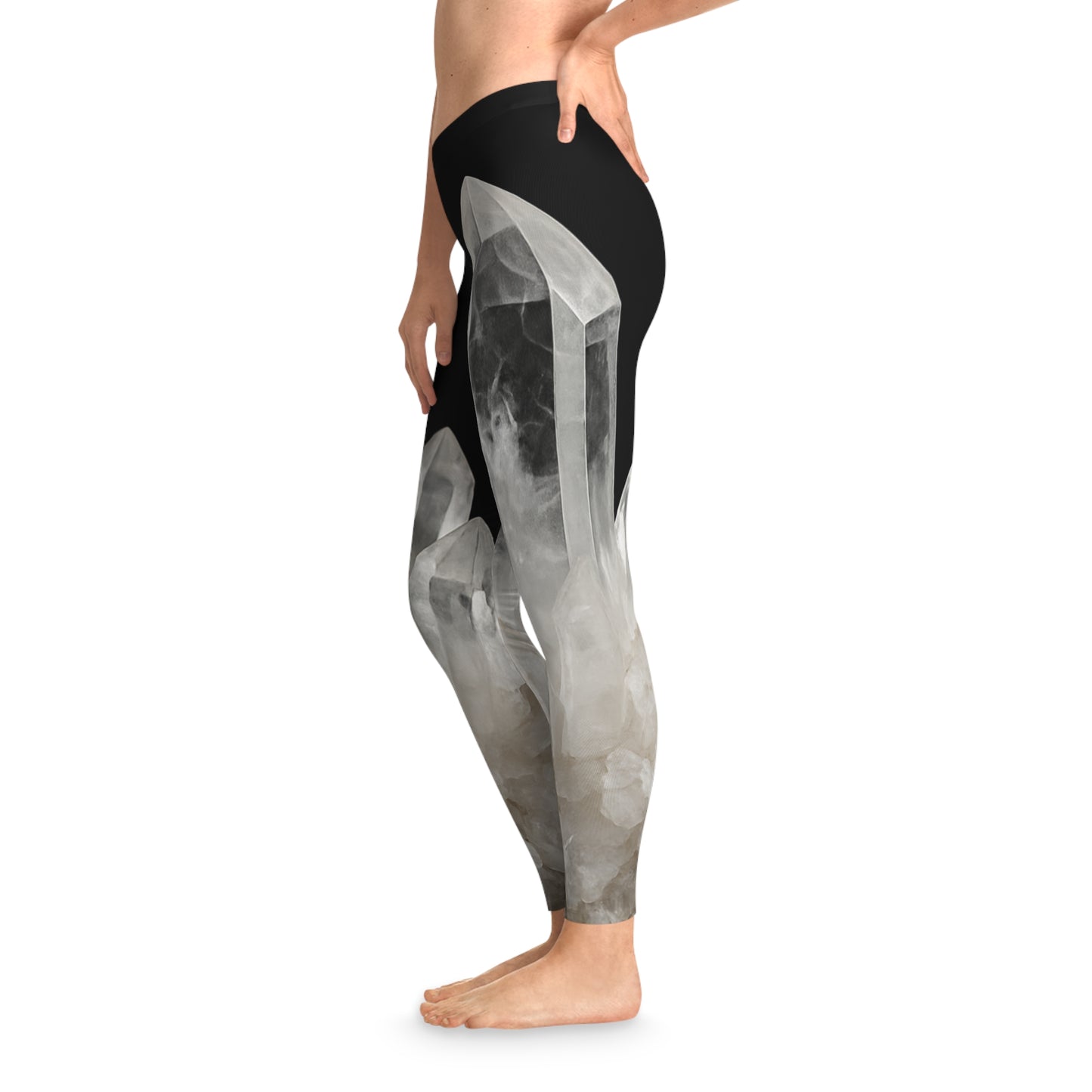 Quartz Soft Stretchy Leggings - Amplification, Clarity, Focus