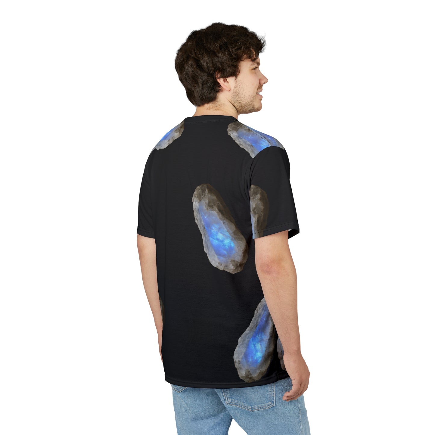 Tee Moonstone Natural Graphic - Balance, Intuition, New Beginnings