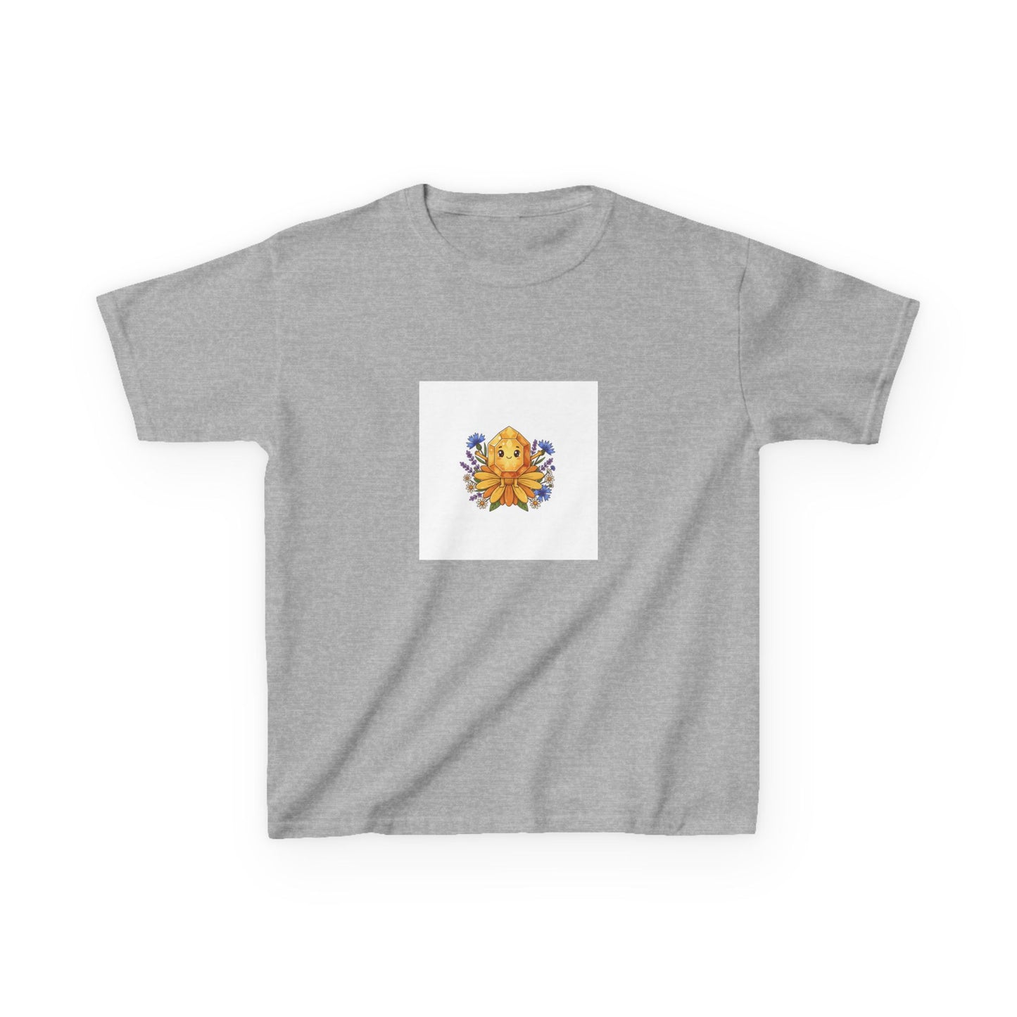 November Citrine Kids Heavy Tee - Serenity, Truth, Strength