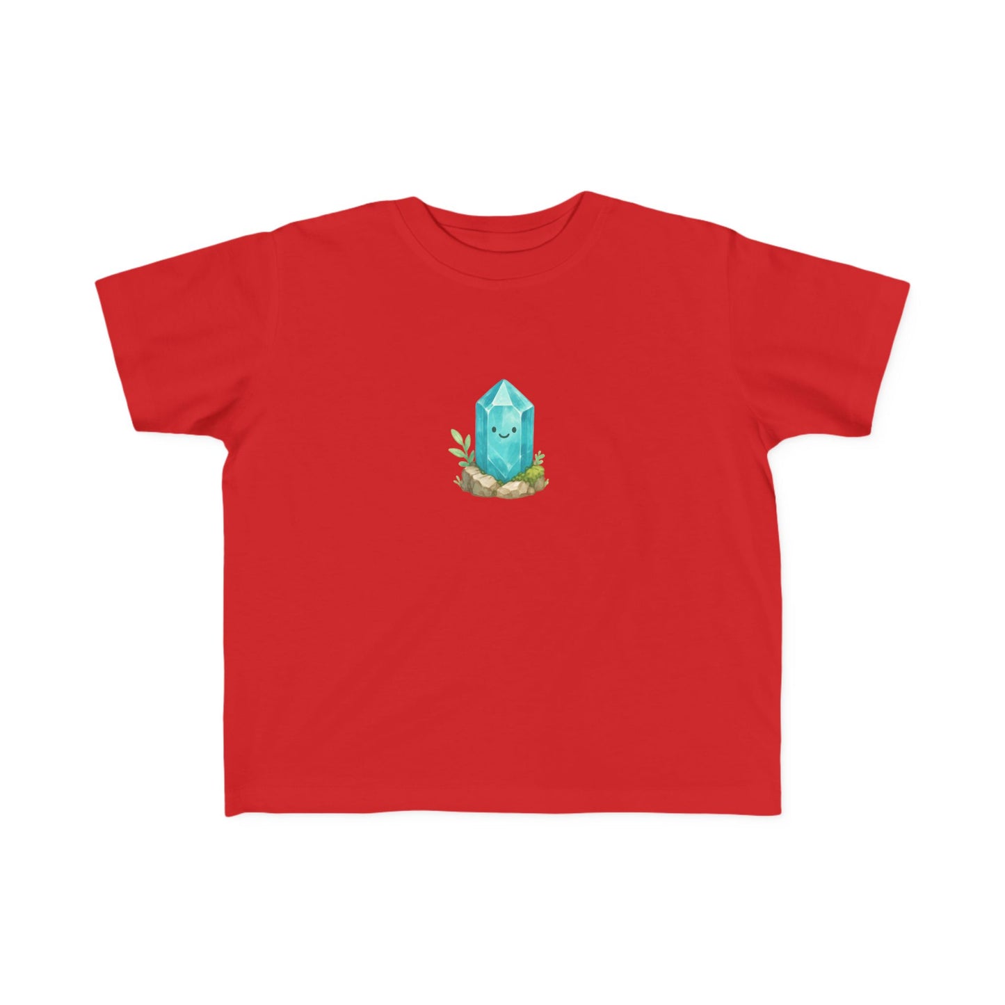 March Aquamarine Toddler Tee — Sincerity, Faith, Loyalty