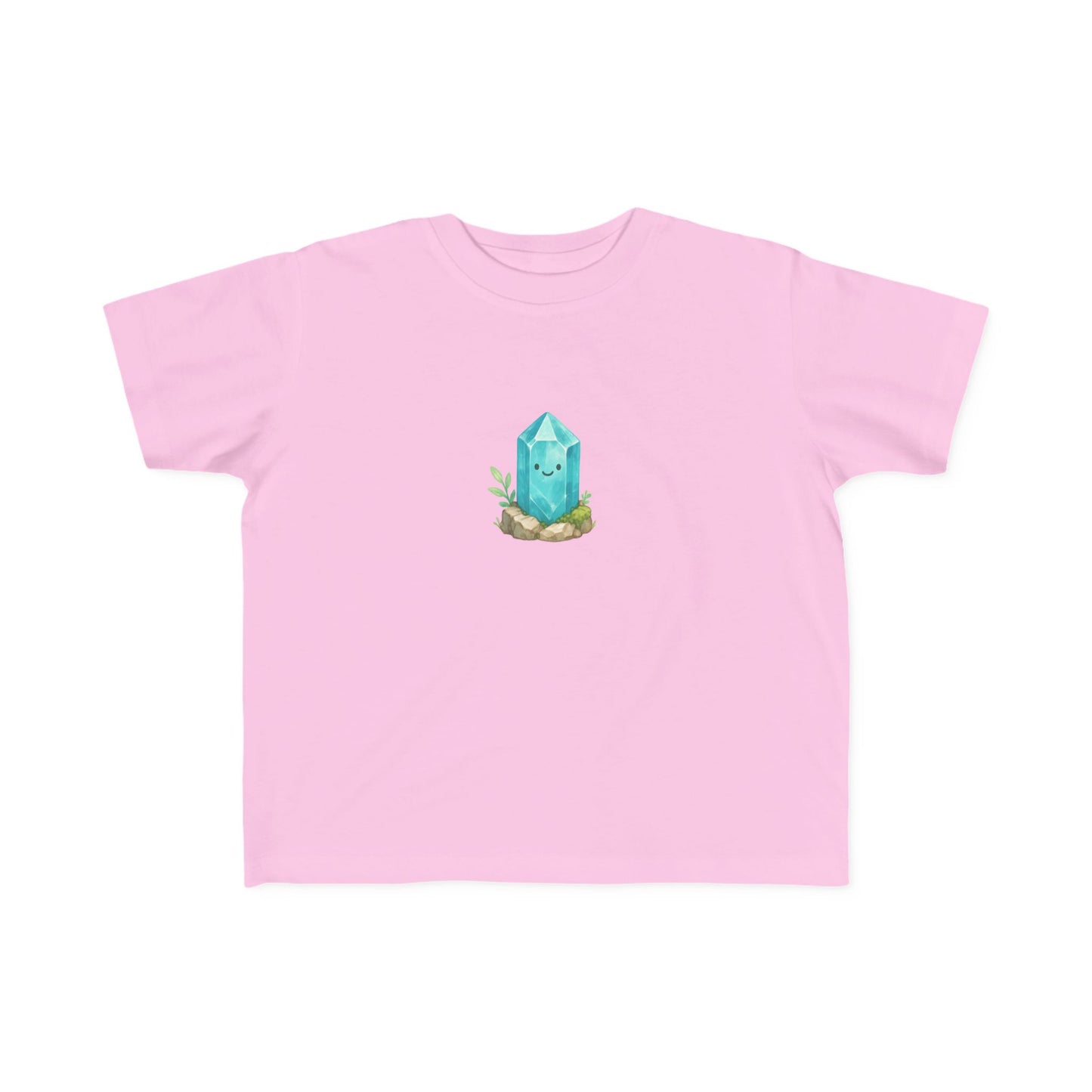 March Aquamarine Toddler Tee — Sincerity, Faith, Loyalty