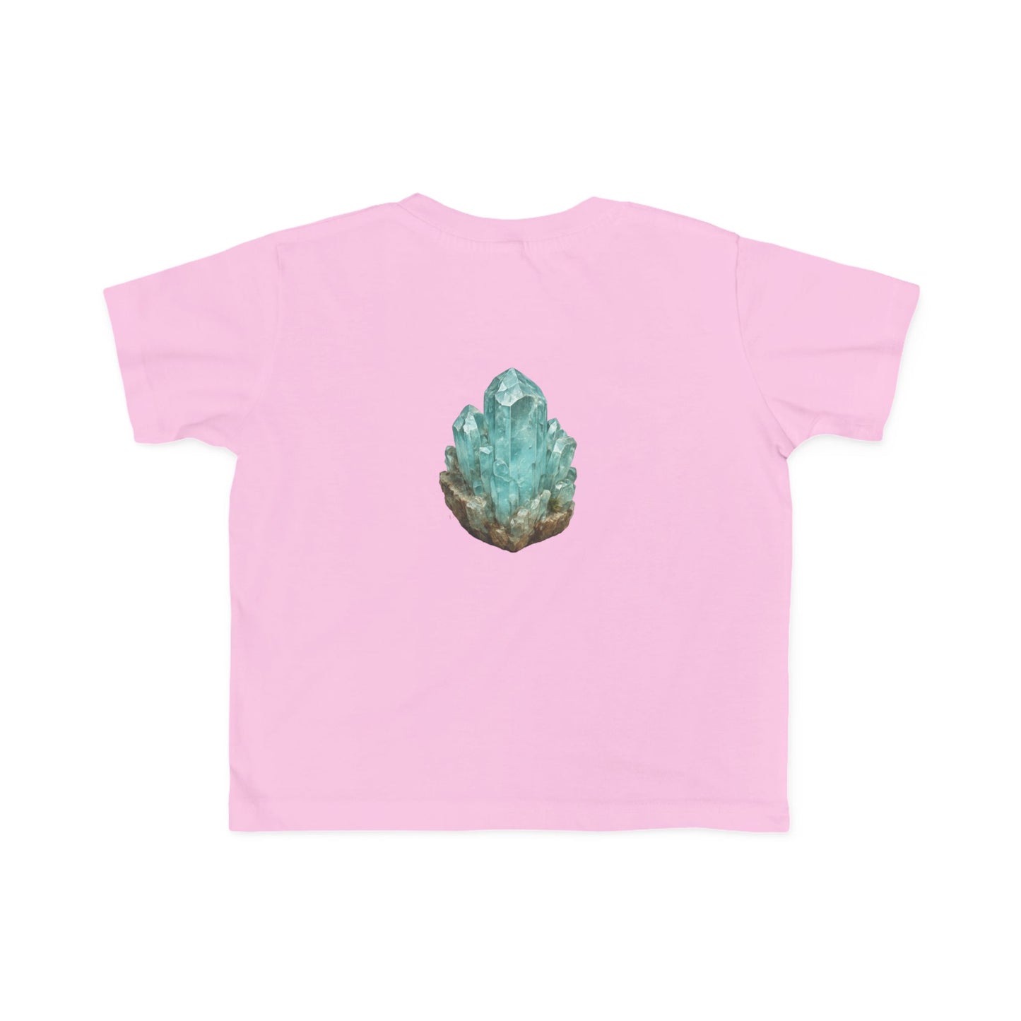 March Aquamarine Toddler Tee — Sincerity, Faith, Loyalty