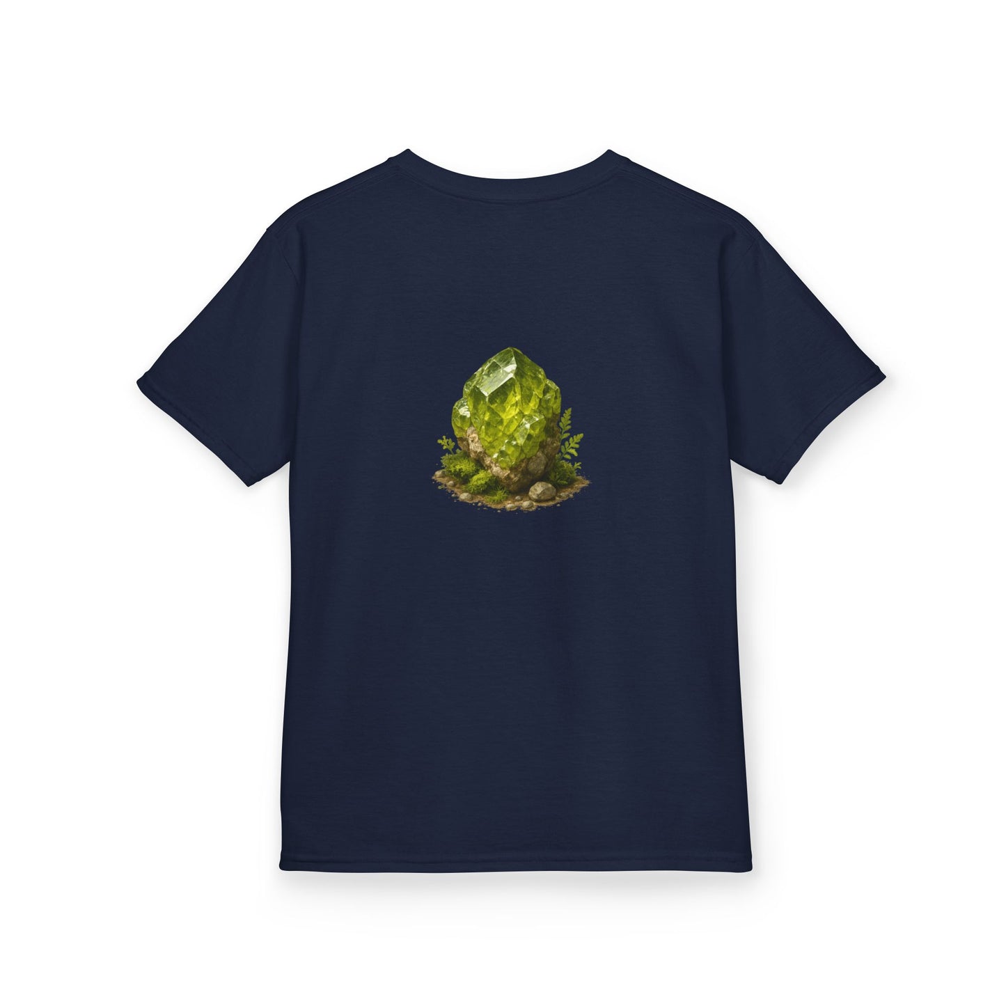August Peridot Kids Heavy Tee - Growth, Renewal, Positivity