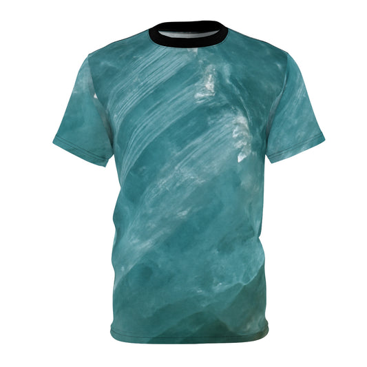Tee Aquamarine Graphic - Serenity, Clear Communication, Trust