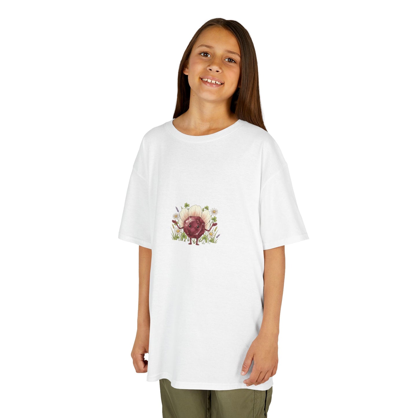 January Garnet Kids Heavy Tee - Sincerity, Faith, Loyalty