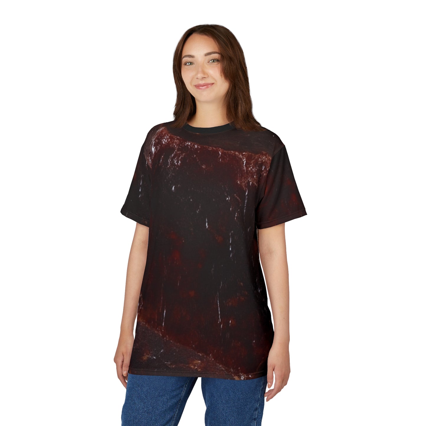 Tee Garnet Natural Graphic - Passion, Vitality, Courage