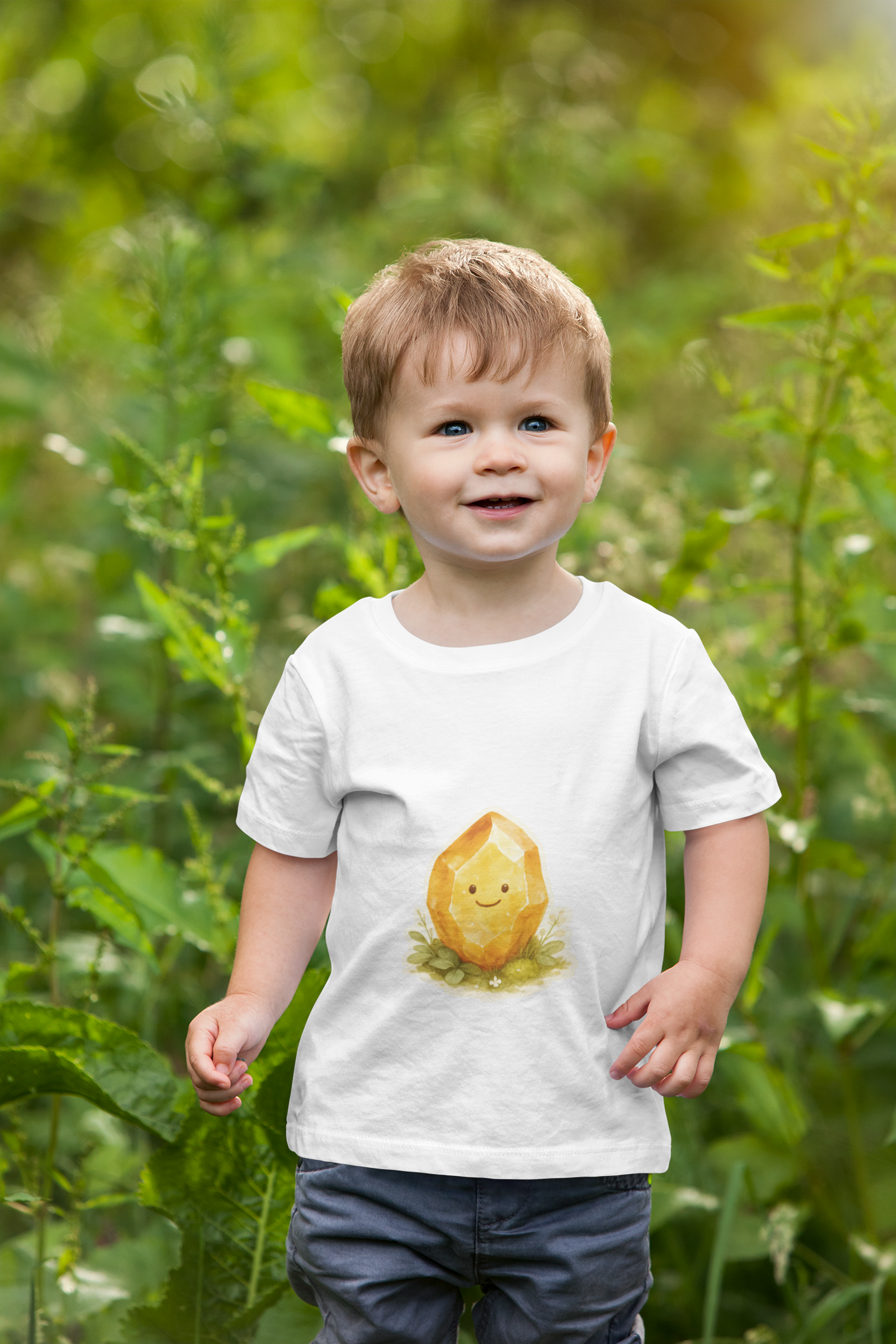 November Citrine Toddler Tee - Serenity, Truth, Strength