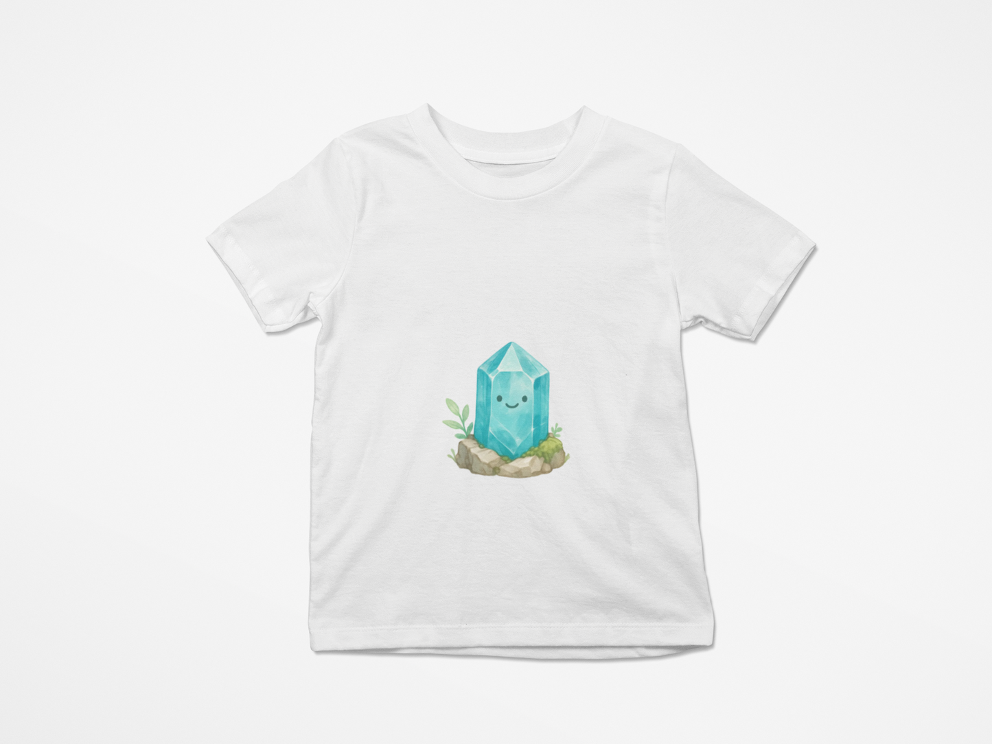 March Aquamarine Toddler Tee — Sincerity, Faith, Loyalty