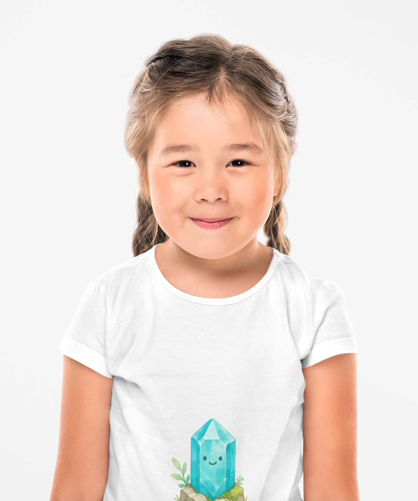 March Aquamarine Toddler Tee — Sincerity, Faith, Loyalty