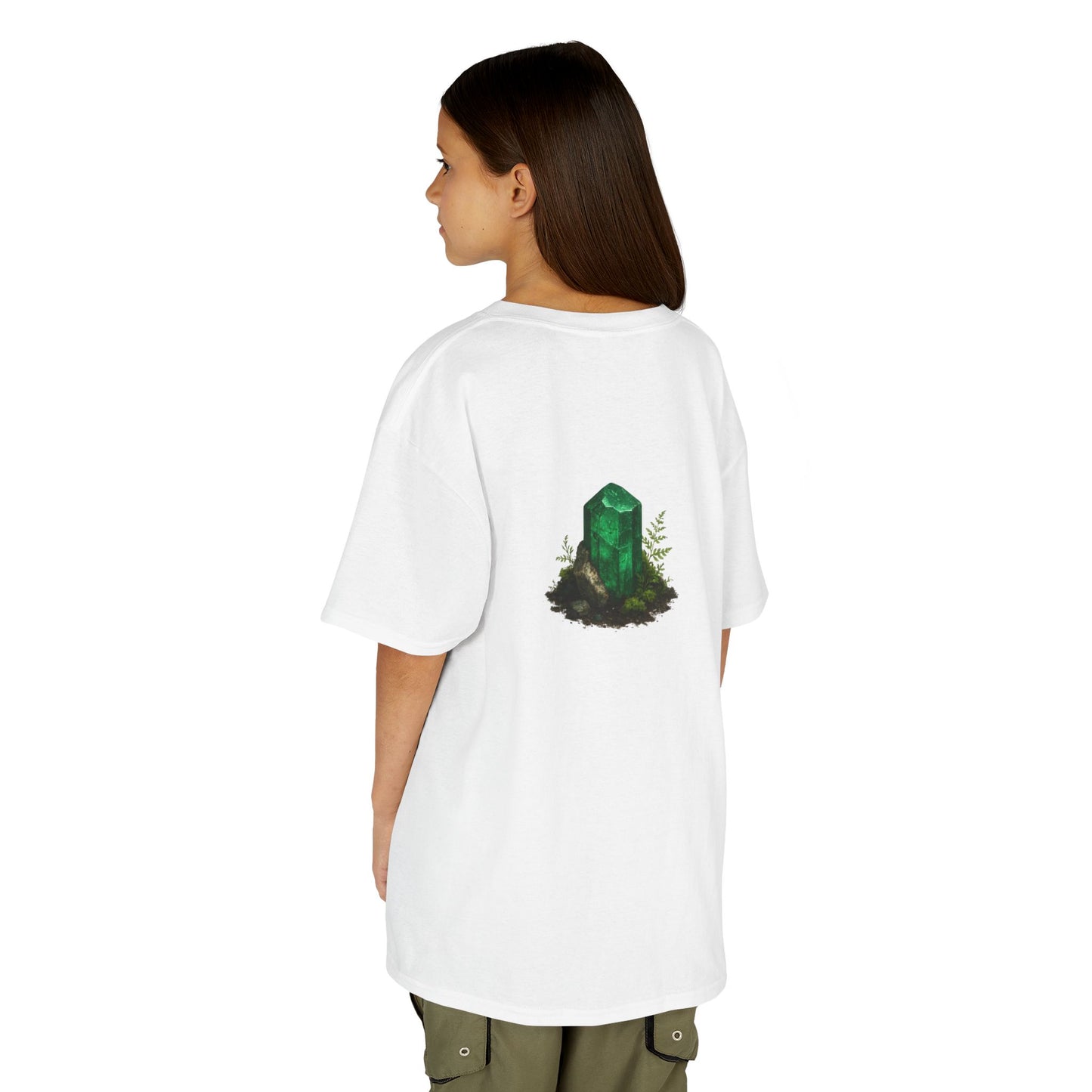 May Emerald Kids Heavy Tee - Balance, Harmony, Healing
