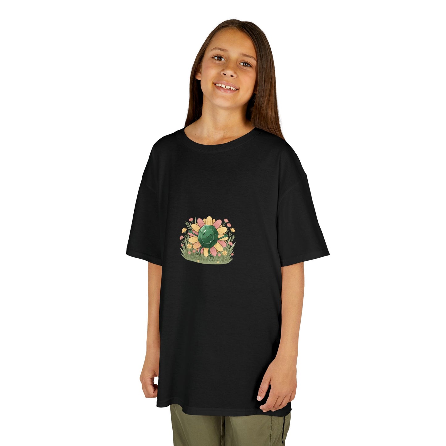 May Emerald Kids Heavy Tee - Balance, Harmony, Healing