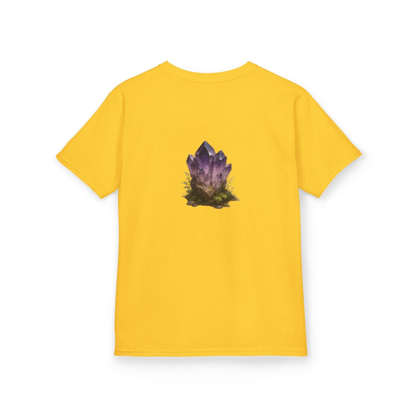 February Amethyst Kids Heavy Tee — Sincerity, Faith, Loyalty