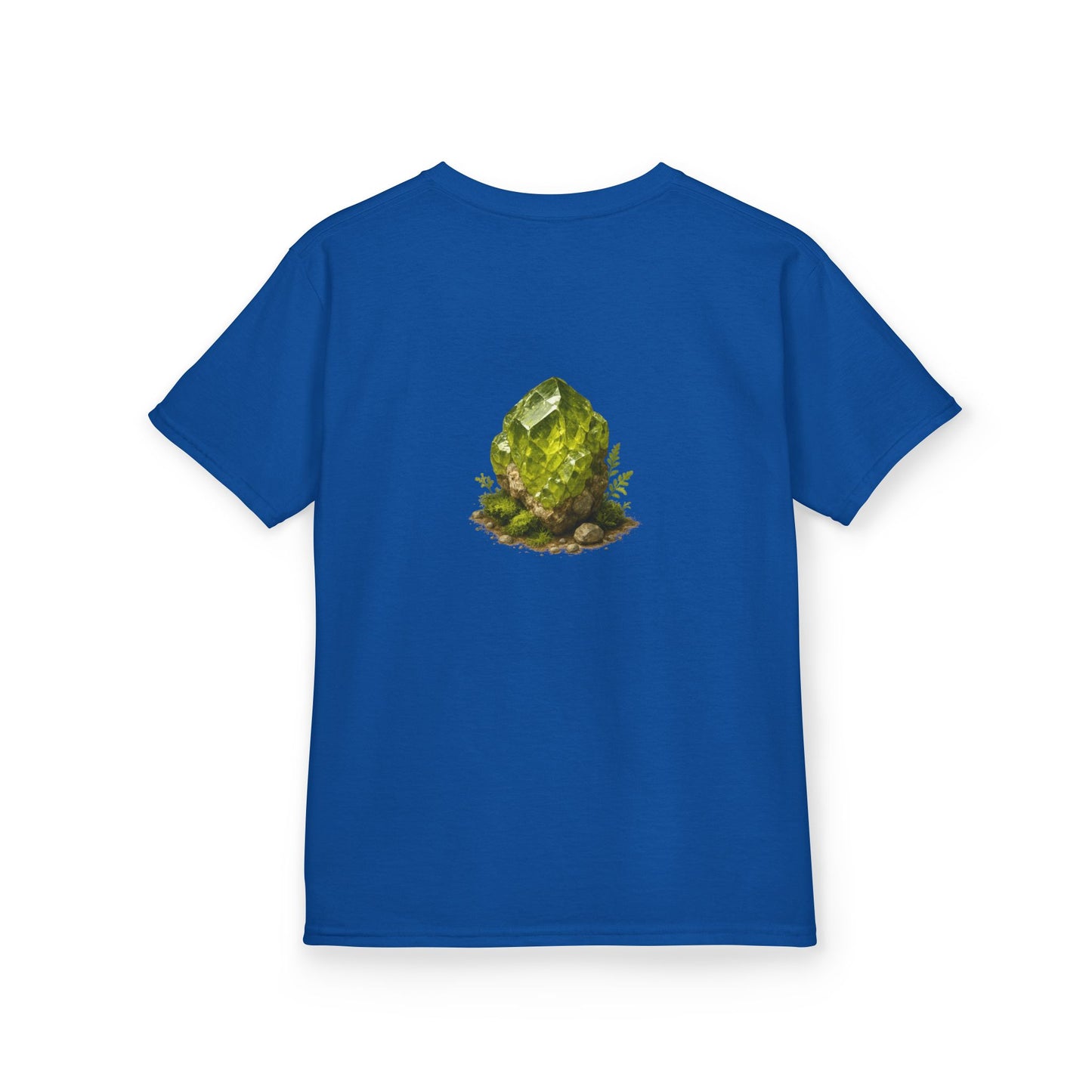 August Peridot Kids Heavy Tee - Growth, Renewal, Positivity