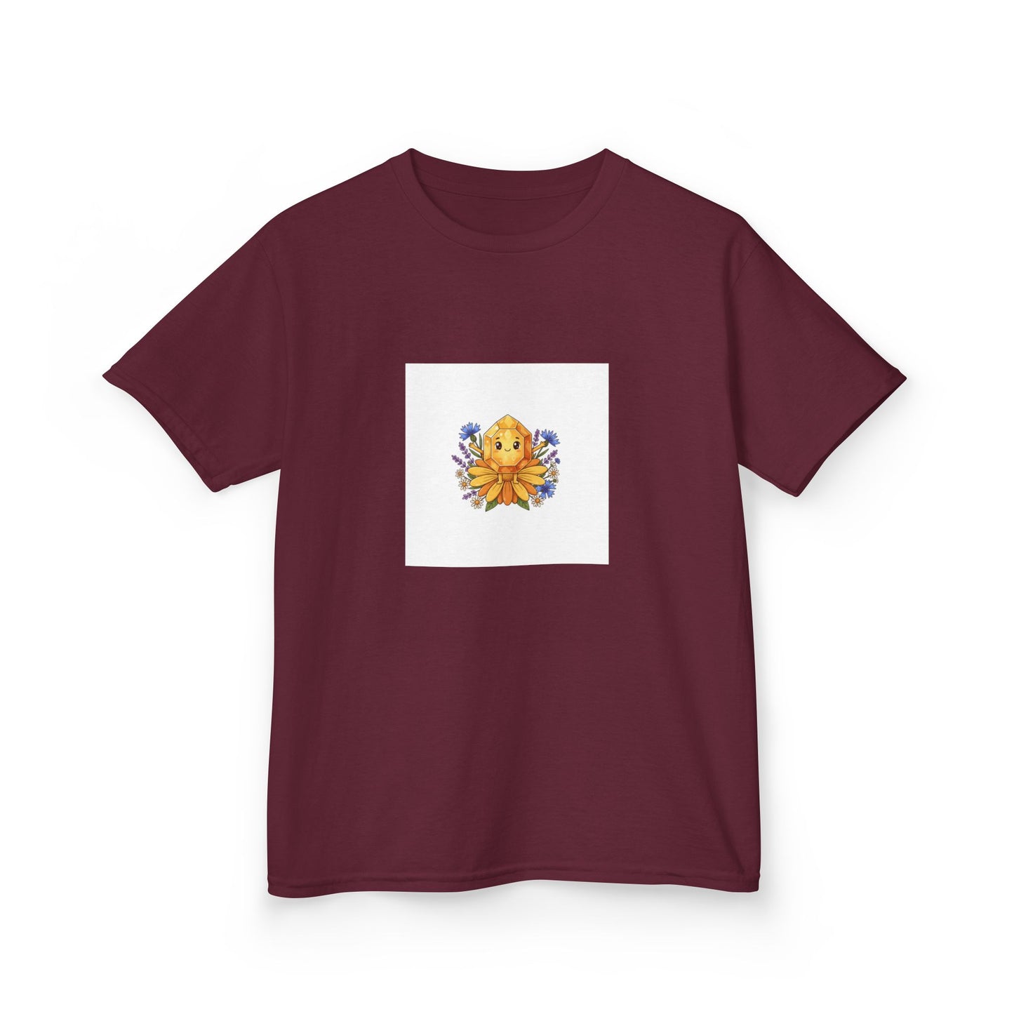 November Citrine Kids Heavy Tee - Serenity, Truth, Strength