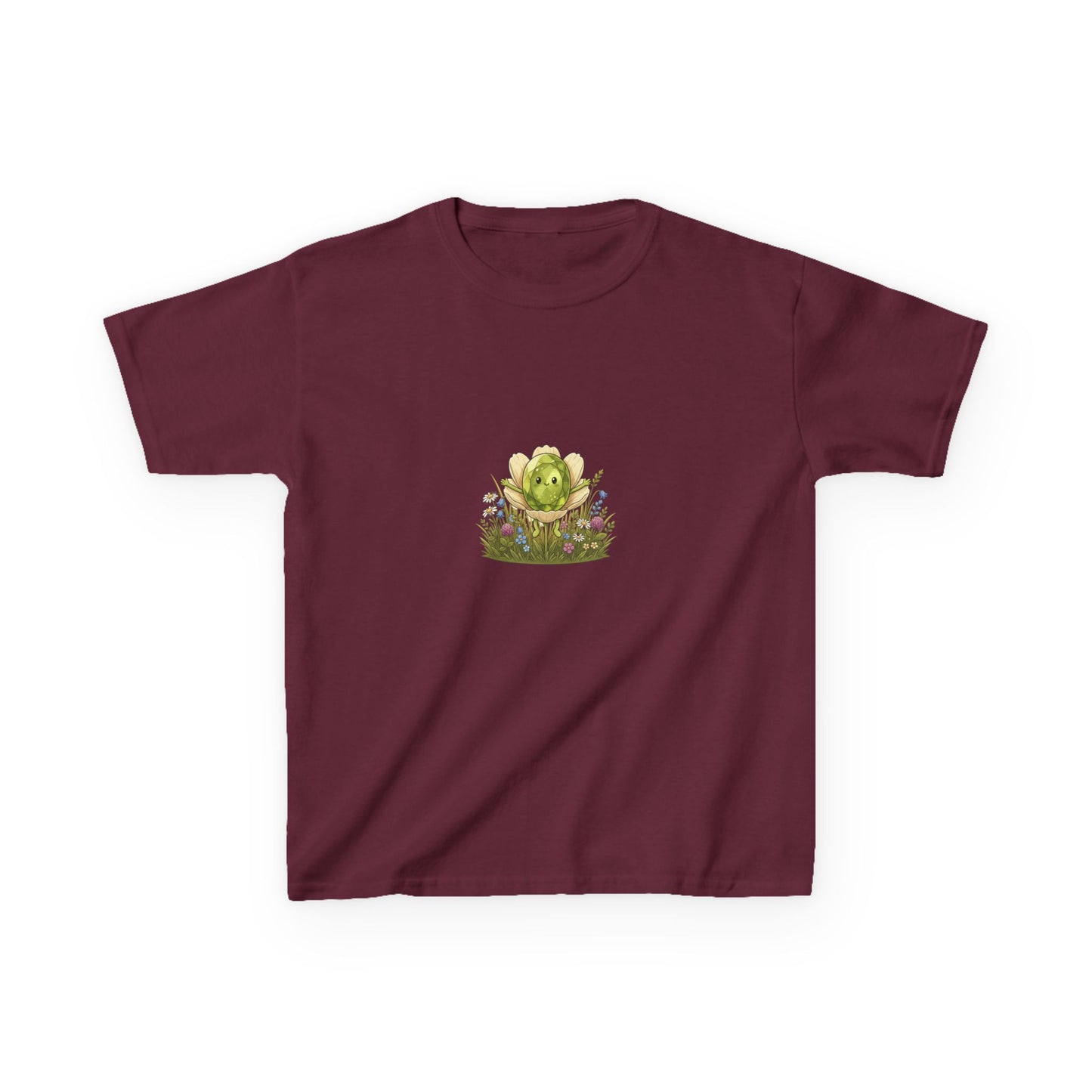 August Peridot Kids Heavy Tee - Growth, Renewal, Positivity