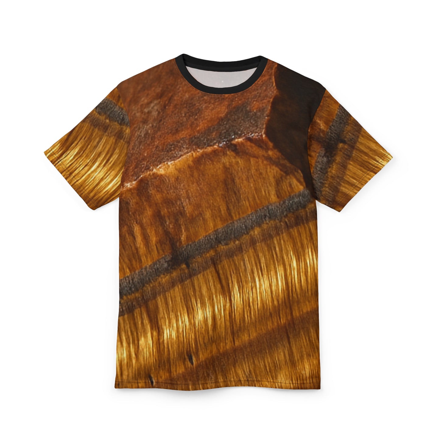 Tee Tigers Eye Natural Graphic - Confidence, Grounding, Emotional Stability