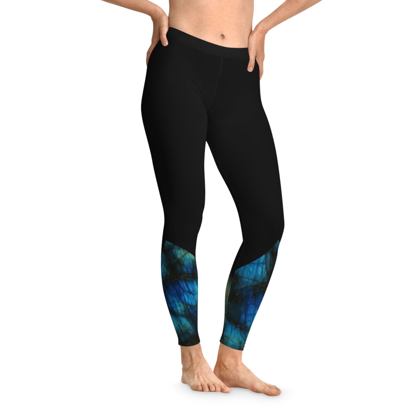 Labradorite Soft Stretchy Leggings II - Comfort, Creativity