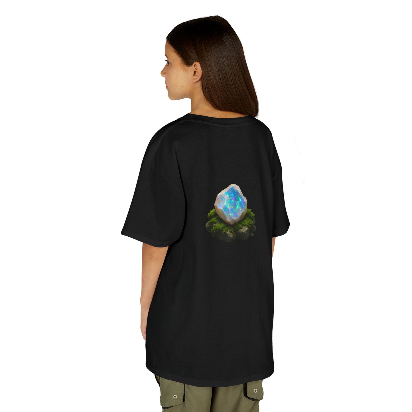 June Moonstone Kids Heavy Tee - Balance, Hope, Abundance