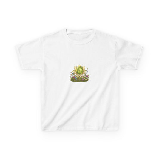 August Peridot Kids Heavy Tee - Growth, Renewal, Positivity