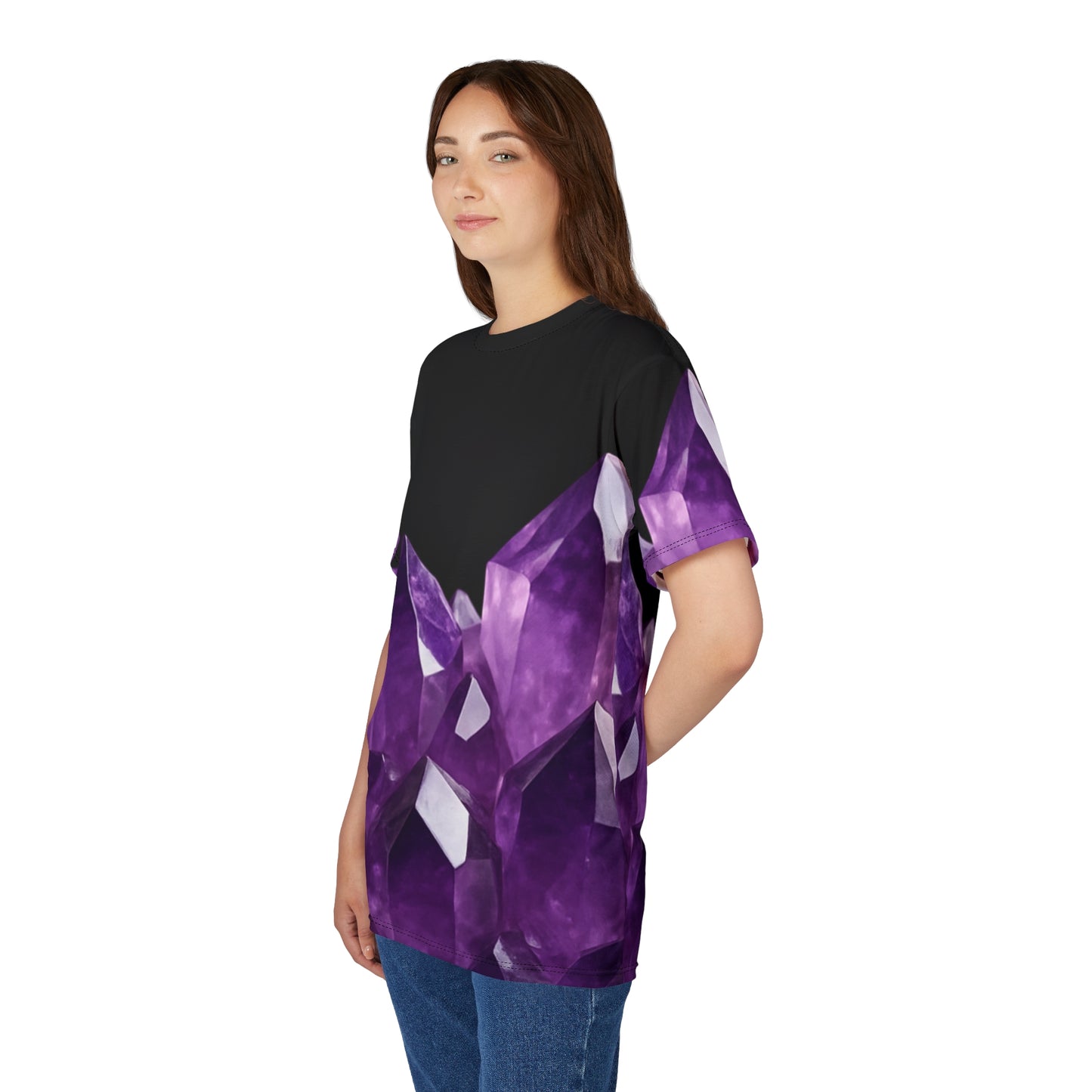 Tee Amethyst Graphic - Peace, Courage, Stability
